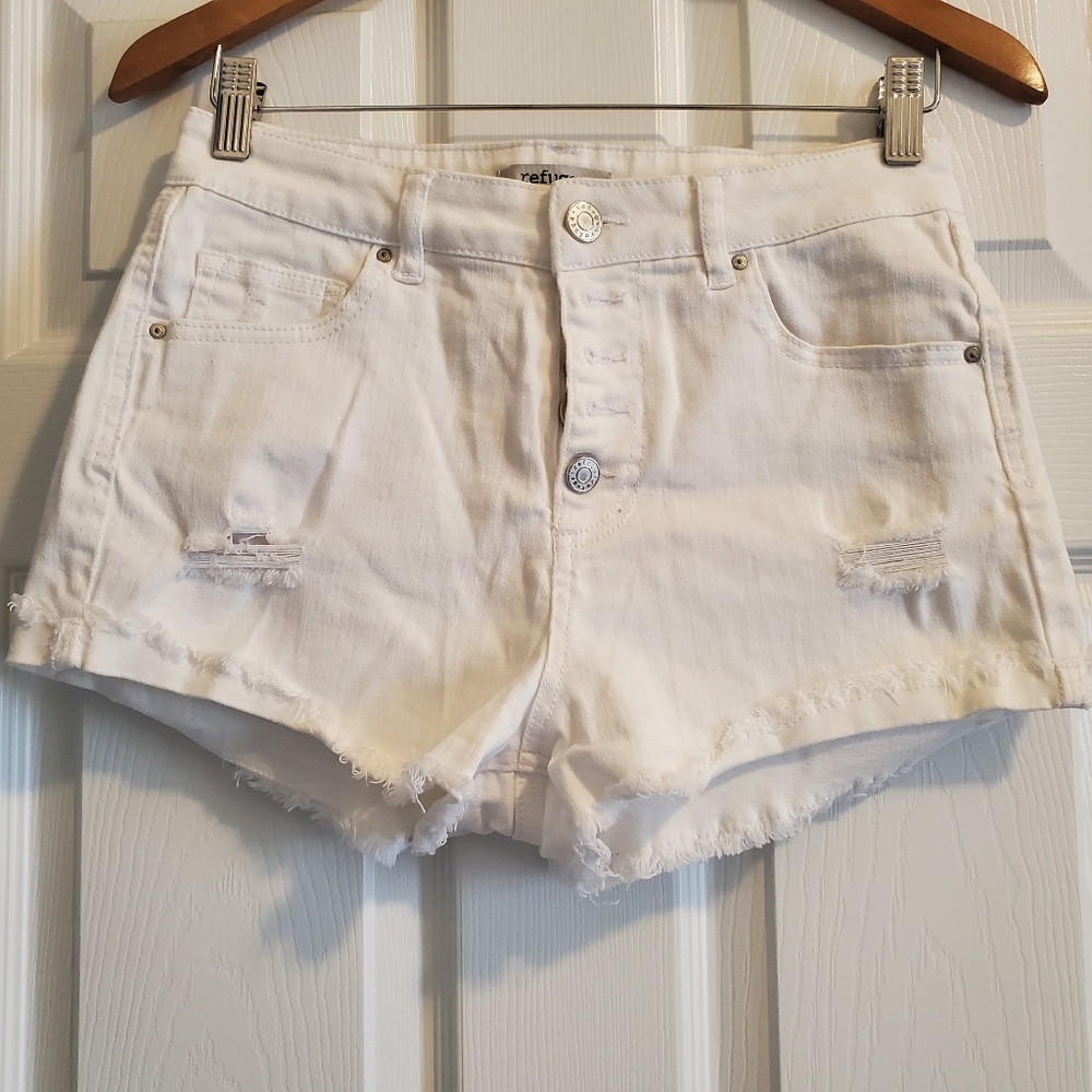 White shorts
